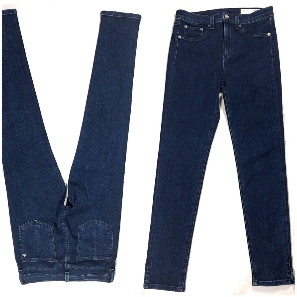 Rag & Bone • 10 Inch Capri Jean Size 28 Side Slit - Picture 5 of 8